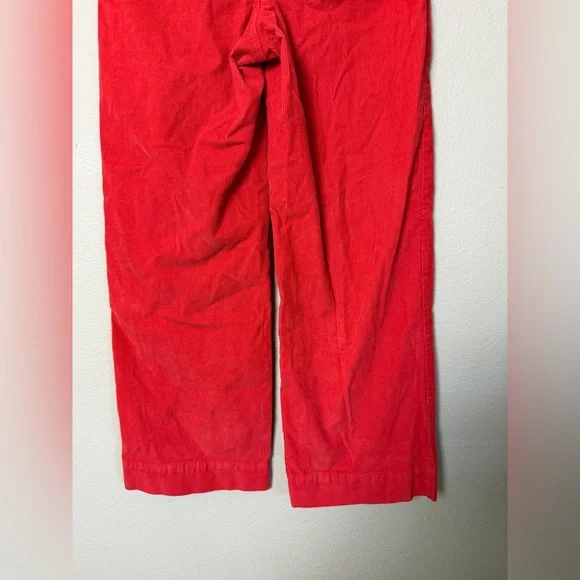 Marine Layer Bridget Wide Leg Crop Corduroy Pants Size 6 - Picture 11 of 13